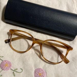 Warby Parker Dahl 270 English Oak Frames Glasses 51-20-145 with original case